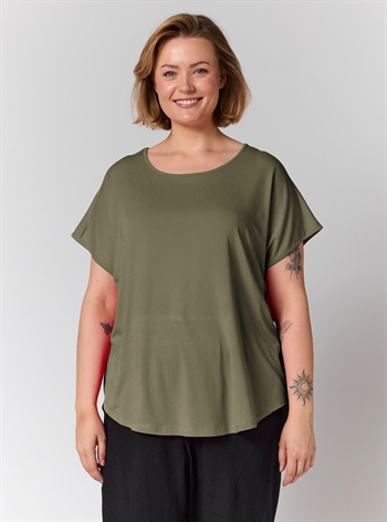 Gozzip - Gitte T-shirt, Armygrøn